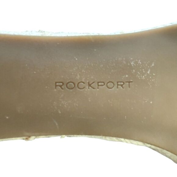 Rockport Marah Blush Espadrille Wedge Sandals Closed Ankle Women’s Size 9 - Picture 8 of 13